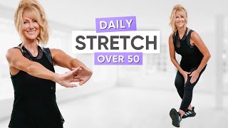 10 Minute EVERY DAY STRETCH | All Standing Over 50! by fabulous50s 148,025 views 3 months ago 11 minutes, 5 seconds