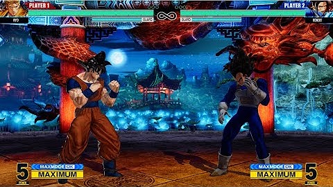 KOF XV - Goku (RYO) VS Vegeta (ROBERT) PC Mod