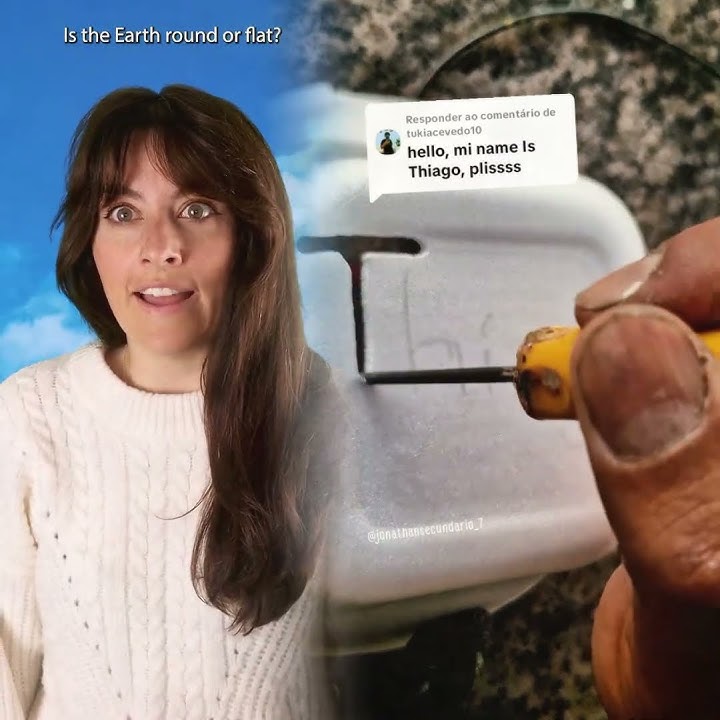 Round or flat 🤔 #skit #comedy #flatearth
