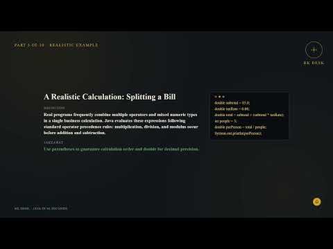 Day 10 Deep Dive — Arithmetic operators