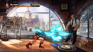 Streets of Rage 4-Arcade Mode on Hard as Blaze