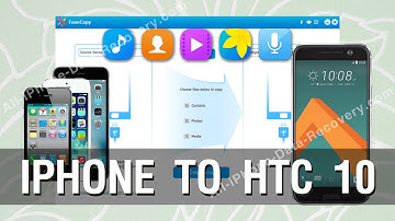 How to Transfer All Data from iPhone to HTC 10