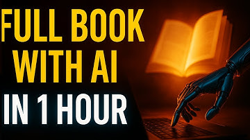 How to Write a FULL Book with ChatGPT in Under an HOUR!