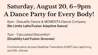 MOMENTA Dance & Desueño Dance invite you to Chicago SummerDance