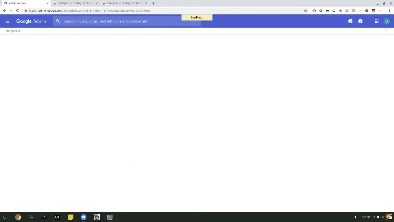g suite printer setup