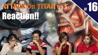 Review/Reaction! ผ่าพิภพไททัน Attack on Titan SS3 Ep.16 | Officer Reaction