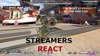 Streamers and Teammates React to Illegal Rampart Movement