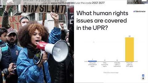 Applying Insights from The UPR Process to Improve Reporting on SDG 16 (GENEVA PEACE WEEK 2021)