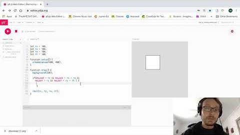 p5.js tutorial - Clicking Shapes to trigger sounds & animation - part 1: Clicking shapes