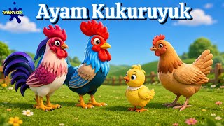 Lagu Anak - Kuku Kukuruyuk Begitulah Bunyinya - Ayam Jago - Lagu Anak Indonesia Populer
