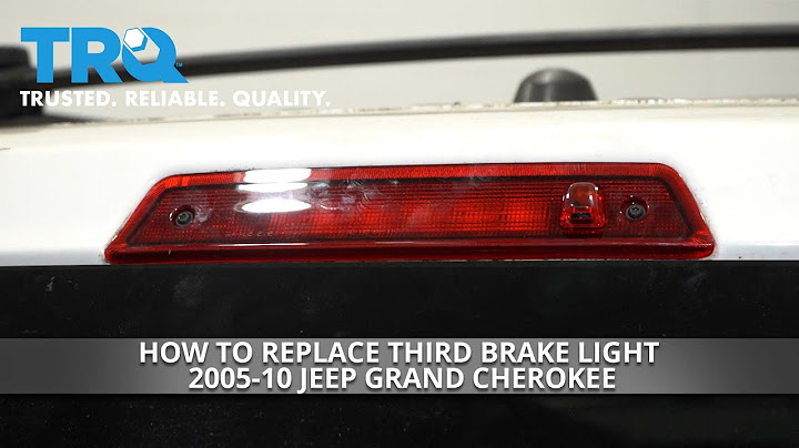 2006 jeep grand cherokee third brake light not working