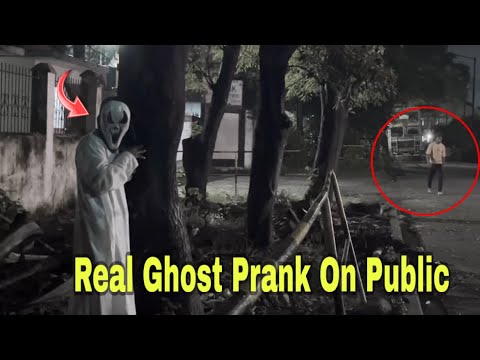 Real Ghost Prank On Public 😟 | Prank Gone Wrong 😡 | Horror Scary Prank ...
