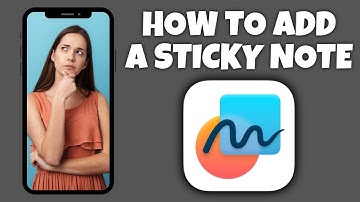 How To Add A Sticky Note On FreeForm | Step By Step Guide - FreeForm Tutorial
