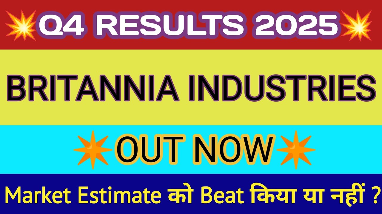 Britannia Q4 Results 2025 🔴 Britannia Results Today 🔴 Britannia Industries Share Latest News
