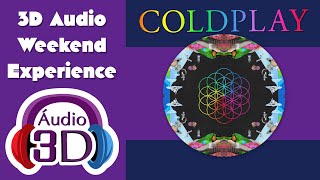 🎶 Immerse Yourself in 3D Audio Experience: Coldplay - Hymn for the Weekend 🎧