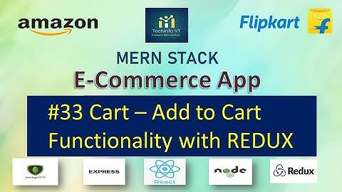 #33 Add To Cart Functionality with Redux | Mern Stack Tutorials(Hindi/Urdu)