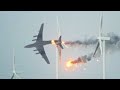 Most terrifying plane crashes caught on camera 2024