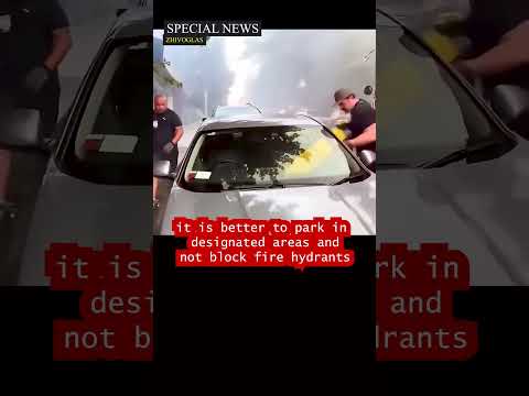 not block fire hydrants! #news #automobile #driver