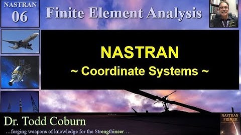 NASTRAN L-06 L Coordinate Systems