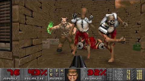 Doom II: Speed Master - Map 6 "Zamora City" UV-Max in 4:23