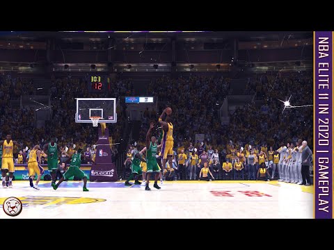 NBA ELITE 11: Los Angeles Lakers vs Boston Celtics - Mamba Takeover | Retro Gaming On Xbox 360