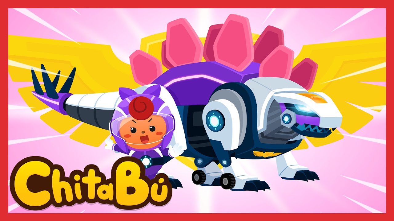 [NUEVA CANCIÓN 🥳] Dinocar Enki ¡Poli-Dino! | Canciones Infantiles | #ChitaBú