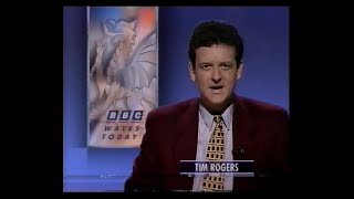 BBC1 Wales Continuity | Weather News | Wales Today | 11th February 1994
