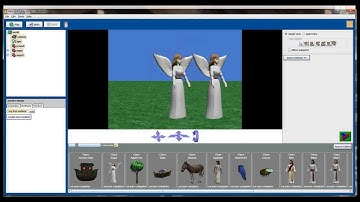Alice Tutorial 2 4 Lesson 2 1   Adding Objects and Subparts