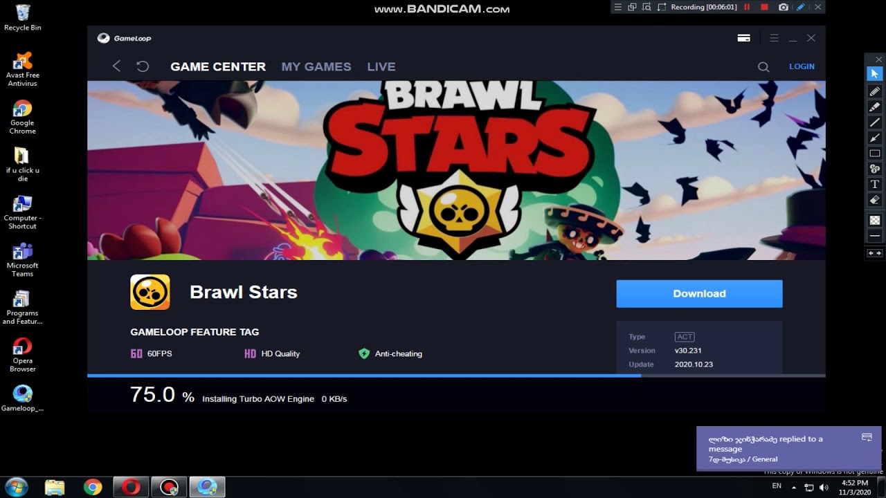 How To Download Brawl Stars On Pc Free Working Youtube