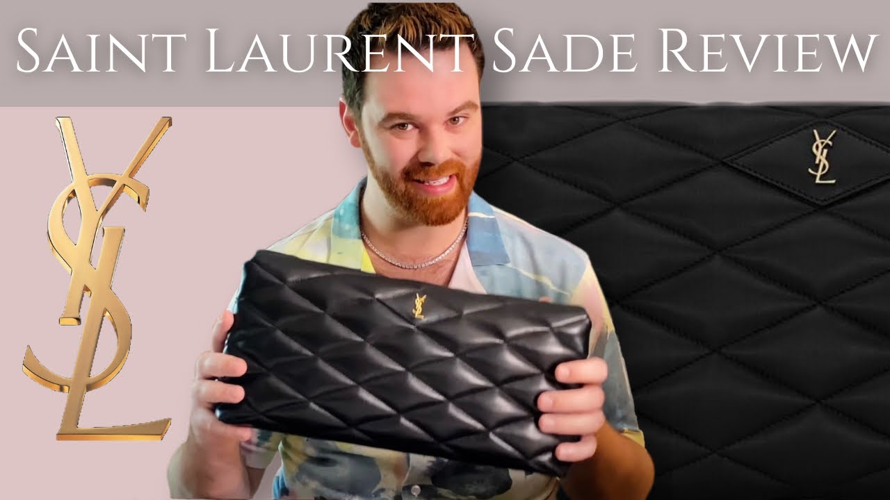 Saint Laurent Sade Clutch Review, Bag Review, What Fits