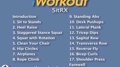 iWorkout - SitRX, UCLA