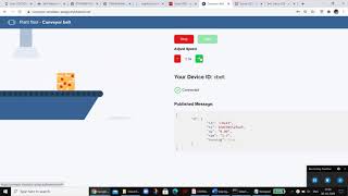IBM_Cloud NODERED: Conveyor Belt (Email alert, Operation time, Twitter alert) Config & Deploy