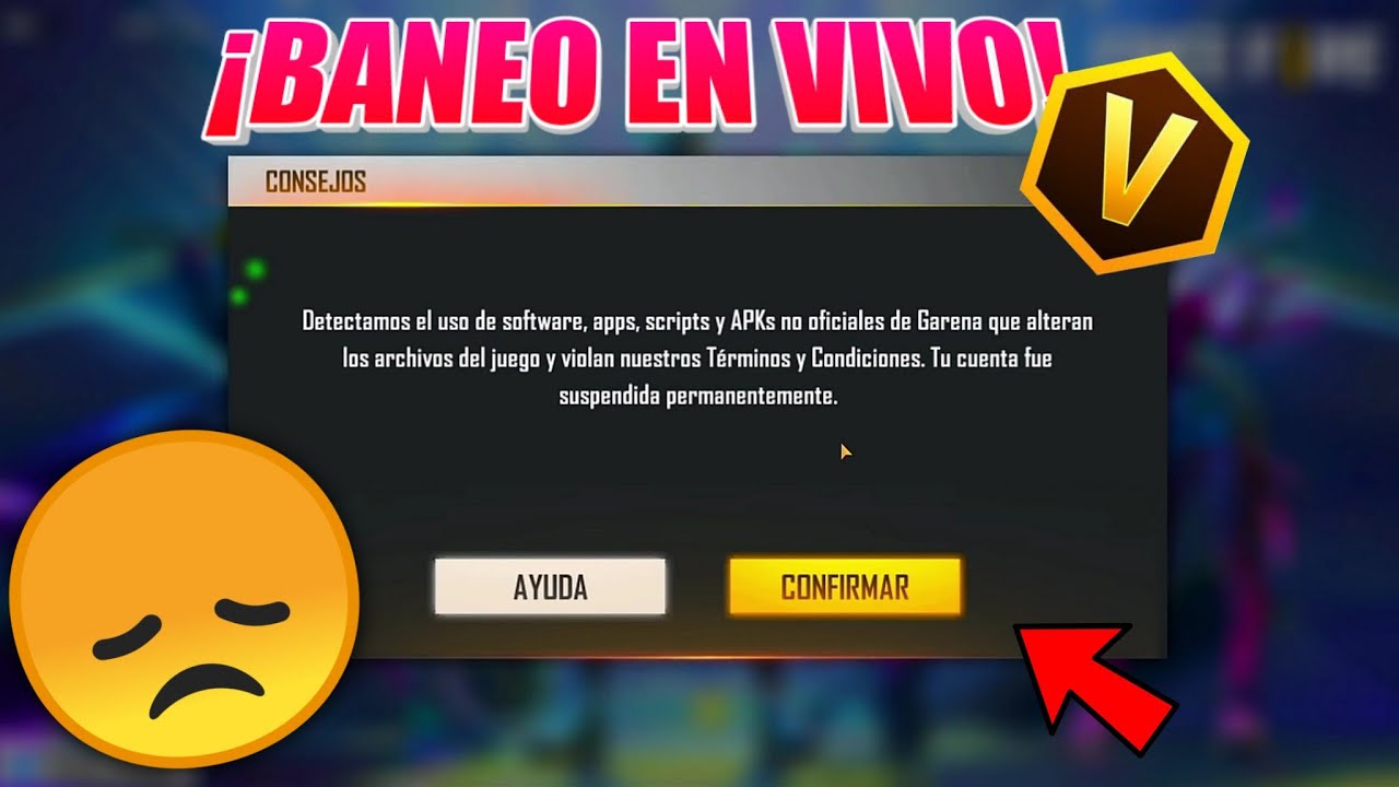 Todas las RAZONES por las que te pueden BANEAR en Free Fire