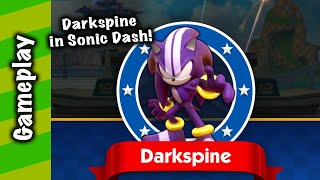 Sonic Dash - Darkspine Gameplay