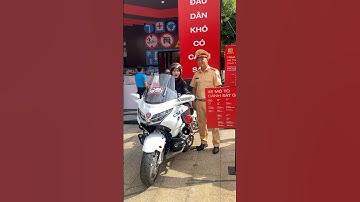 Trải nghiệm xe cảnh sát giao thông tại vinh quang công an nhân dân Việt Nam #shorts #short #csgt
