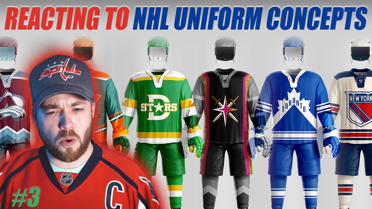 Reacting to NHL Alternate Jersey Concepts! 