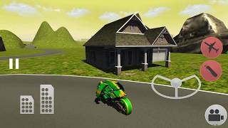 Flying Motorbike Stunt Rider | Android Gameplay HD screenshot 5