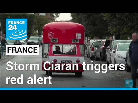 France and northwestern Europe brace for storm Ciaran • FRANCE 24 English