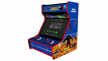 Space Invaders Retro Bartop Arcade Machine, 5000 Games, 27 inch | ArcadeCity