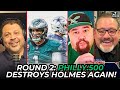 Round 2 philly500 erupts on cowboys in epic eagles debate with mark holmes  dan sileo