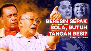 'Saya Pegang Katakatanya Prabowo, Soal Bola' Coach Justin Dan Bung Yesayas