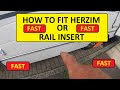 Talbot Express Highlander How To Fit Herzim  Aluminium Rail Infil FAST