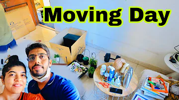 MOVING Day Vlog ( moving into my new Home ) | Indian Shifting Vlog