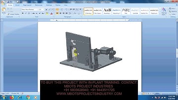 Design and Fabrication of Automatic Mechanical Garage Door Opener Mechanical Project-MBOTS  INDUSTRY