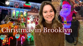 NYC Vlog | Dyker Heights Christmas Lights, Best Hot Chocolate in Brooklyn, Q&A