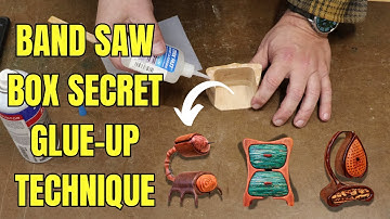 Bandsaw Box Making - Secret Glue Up Techniques