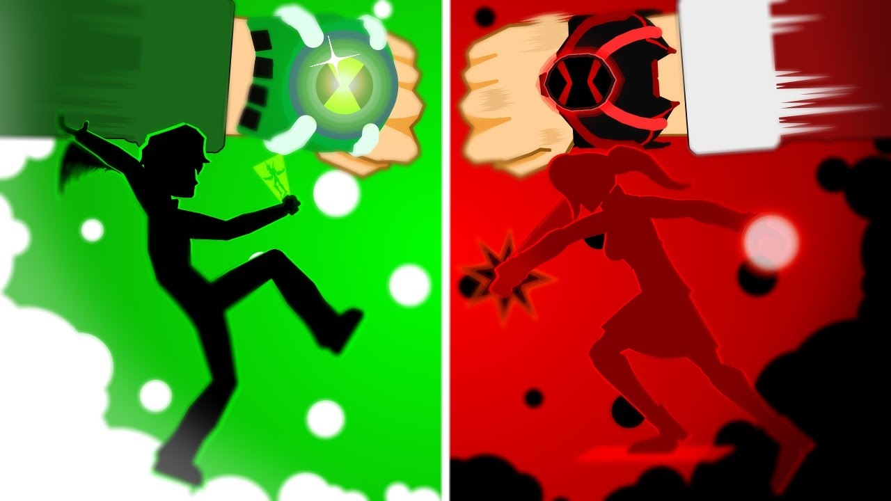 Ben 10 VS Evil Gwen | Pivot Animation | Fusakhosa Teamwork