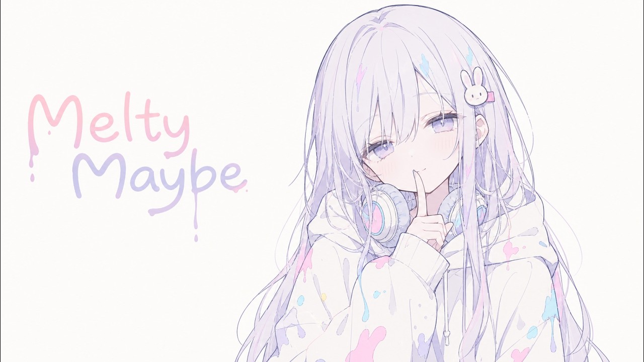 Melty Maybe / yumeno - with Lyrics【Kawaii Future Bass】 - YouTube