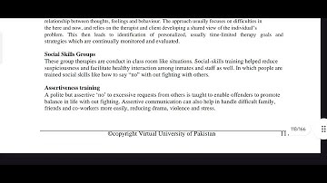 PSY513 Lecture 31 Forensic Psychology Short Lecture VU Lectures