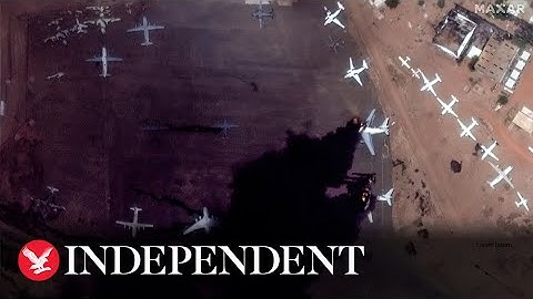 Satellite imagery captures destruction in Sudan as clashes continue between army and RSF